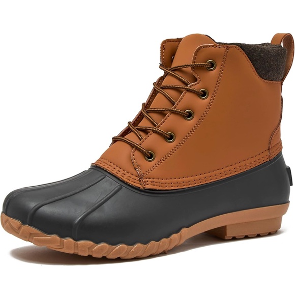 NWT Lands' End Dakota Waterproof Men Size 8 Women 9 Insulated Duck Boots - Picture 1 of 11